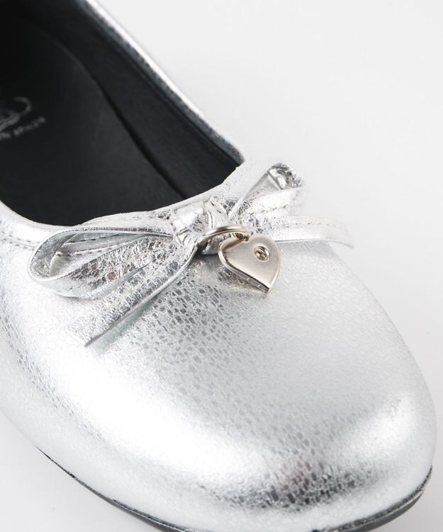 BONTRE 【BONTRE/ボントレ】レザーバレエシューズ/50301-VA シルバー