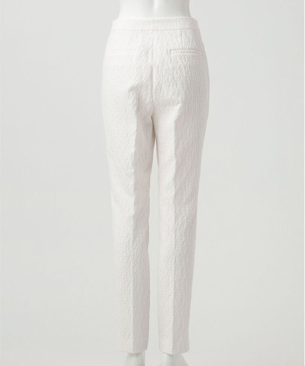 23区 【R(アール)】フクレジャカード パンツ オフホワイト系