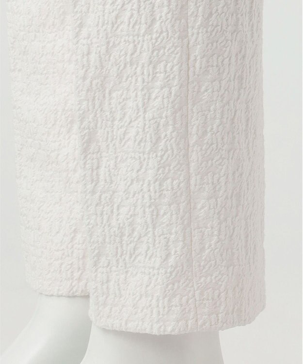 23区 L 【R(アール)】フクレジャカード パンツ オフホワイト系