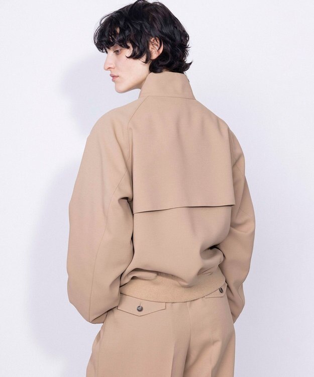 NAVE 【ReNAVE・セットアップ可/洗える/撥水加工】ホロウツイル ブルゾン キャメル系