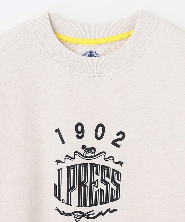 J.PRESS KIDS 【140-170cm】ハウスマーク トレーナー アイボリー系