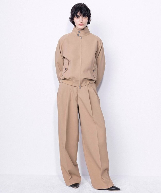 NAVE 【ReNAVE・セットアップ可/洗える/撥水加工】ホロウツイル ブルゾン キャメル系