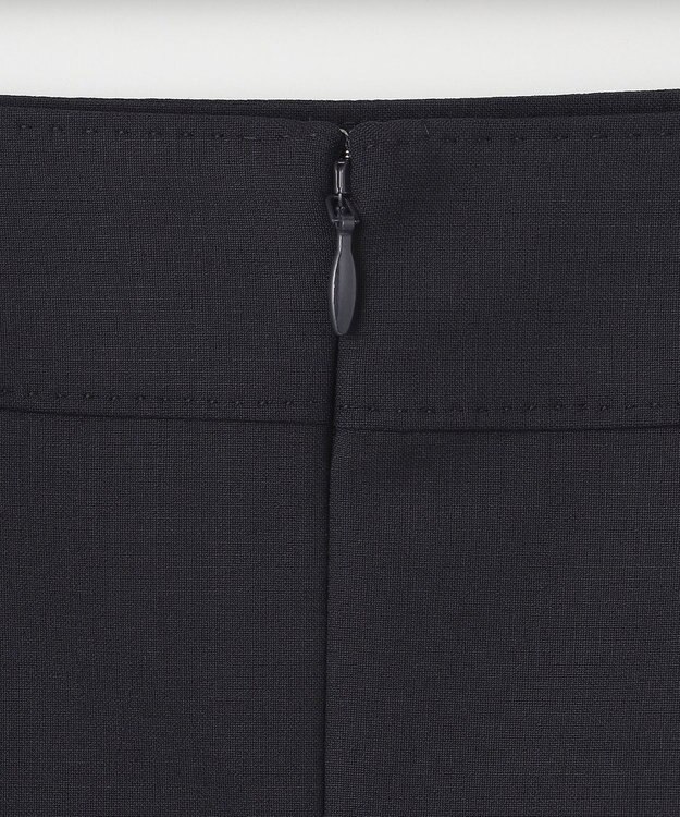 J.PRESS LADIES L BAHARIYE SOLID フレアースカート ネイビー系