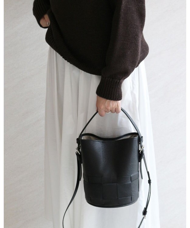 MORROW by thank HAZEL NL ハンドバッグ ブラック