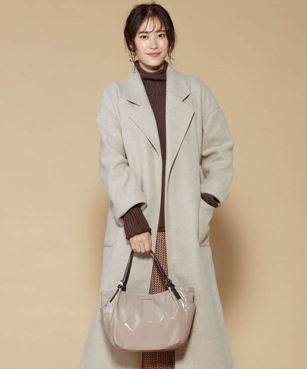 LA BAGAGERIE プリュイ タックトート Sサイズ グレージュ