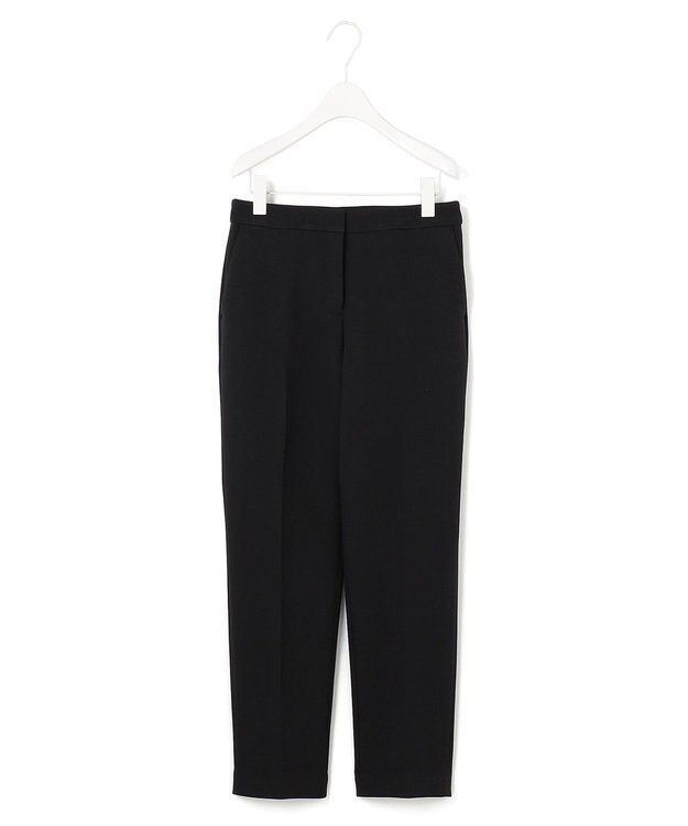 ICB 【洗える】トリプルクロスツイル スティックパンツ ブラック系