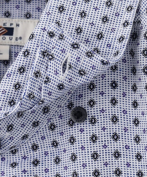 JOSEPH ABBOUD 【吸水速乾】ソアロンシャンブレー シャツ ブルー系5