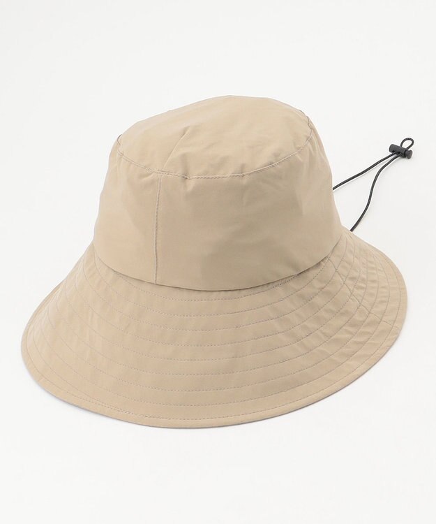 UNFILO FINE MOVE アシンメトリー ハット ベージュ