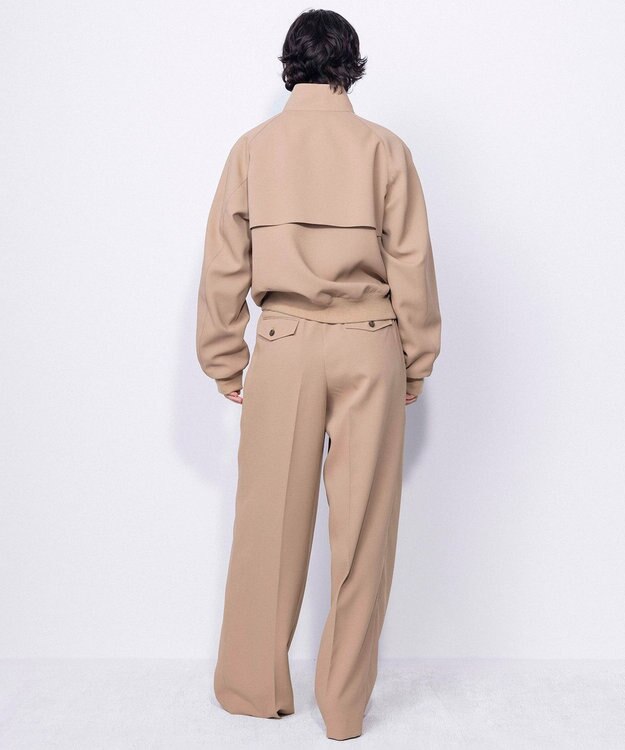 NAVE 【ReNAVE・セットアップ可/洗える/撥水加工】ホロウツイル ブルゾン キャメル系