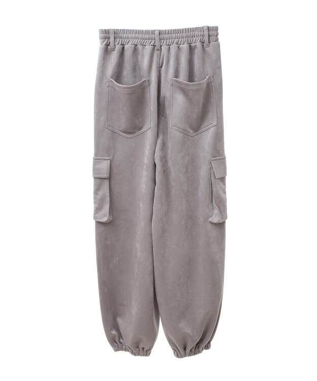Green Parks ・ＳＵＧＡＲ　ＳＰＯＯＮスエードポンチカーゴパンツ Gray