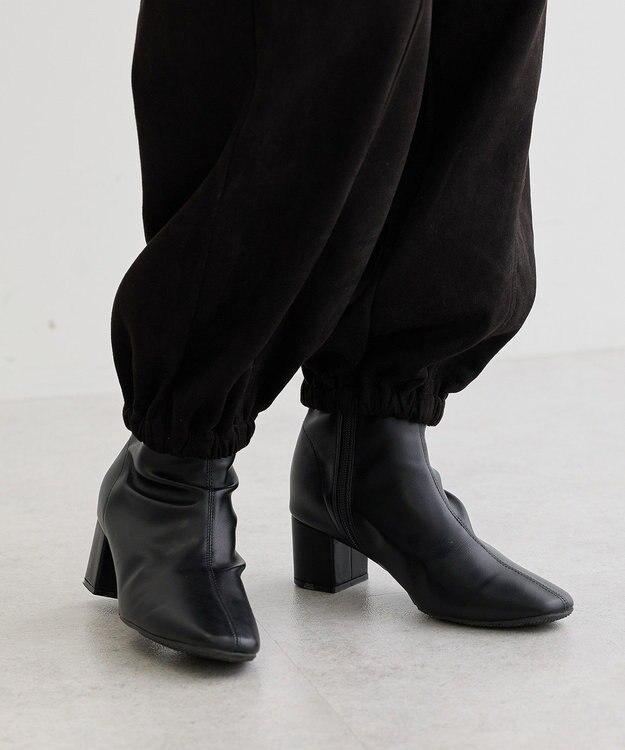 Green Parks ・ＳＵＧＡＲ　ＳＰＯＯＮスエードポンチカーゴパンツ Black