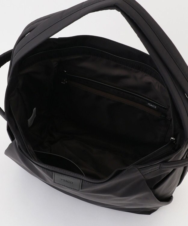 Y'SACCS 【ナイロンタフタ】トラベルショルダーリュック ブラック