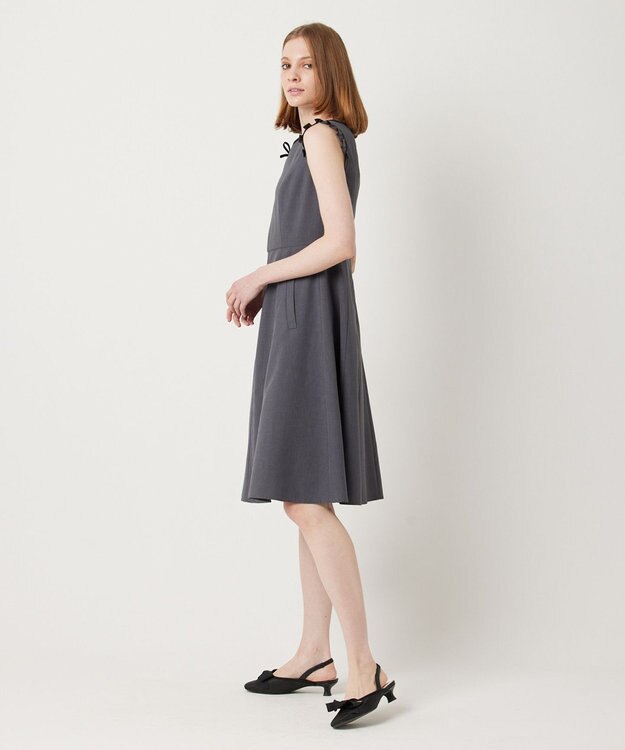 TOCCA 【WEB限定】【洗える！】AFTER RAIN ドレス グレー×ブラック系