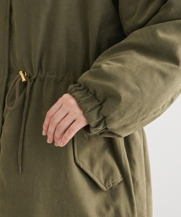Green Parks ・ＥＬＥＮＣＡＲＥ　ＤＵＥ　中綿モッズコート Khaki