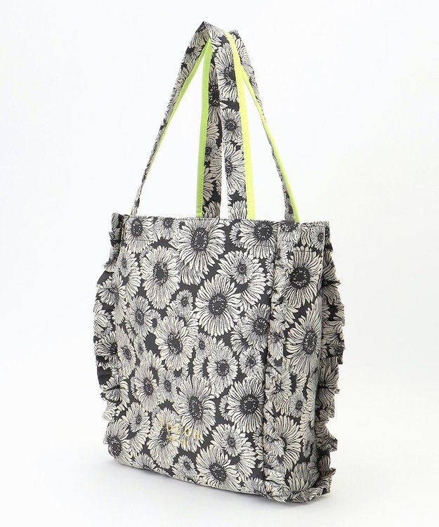 TOCCA 【ヨンア×大人百花×TOCCAコラボカラー有り】PRECIOUS WAVES BAG WITH POUCH ポーチ付きトートバッグ [ヨンア×大人百花コラボ]フラワー柄
