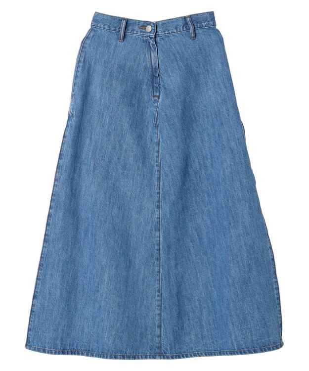 CRAFT STANDARD BOUTIQUE Ａライン４ＷＡＹデニムスカート Light Indigo