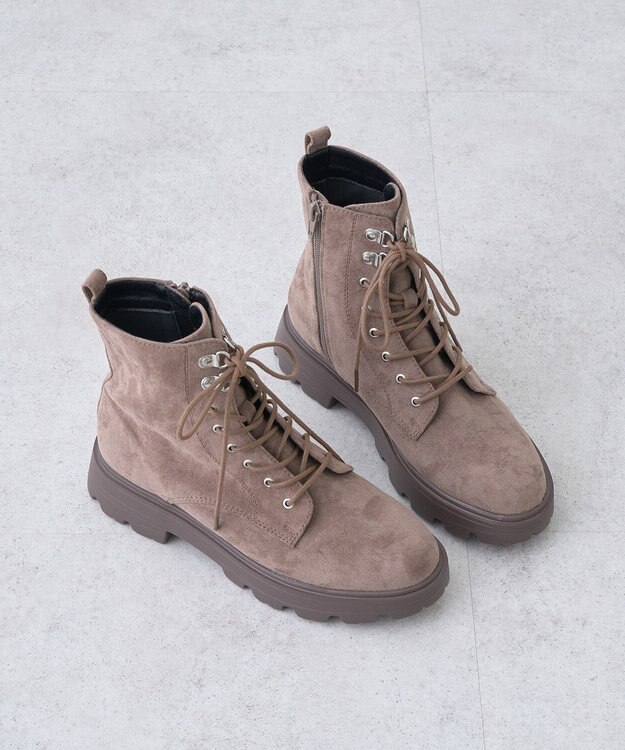 earth music&ecology ＯＲｉｅｎｔａｌ　ＴＲａｆｆｉｃ　マウンテンブーツ Brown