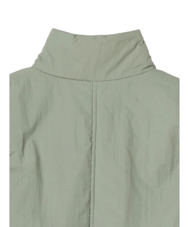 Green Parks 中わたスタンドカラーベスト Olive