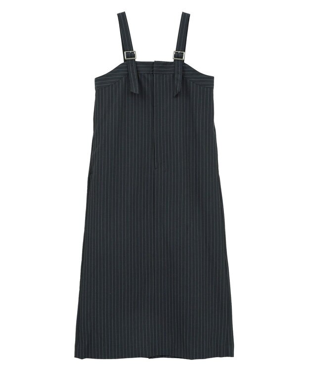 AMERICAN HOLIC ストライプジャンパースカート Stripe Navy