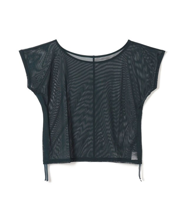 Chacott チュールトップ ボトルグリーン