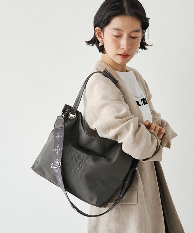 russet コーデュラナイロン3WAYトートバッグ(CE-1662) Gray