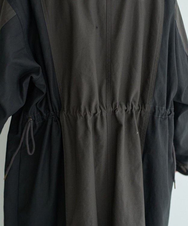 YECCA VECCA 【リバーシブル】2wayミリタリーコート Charcoal Gray