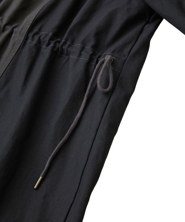 YECCA VECCA 【リバーシブル】2wayミリタリーコート Charcoal Gray