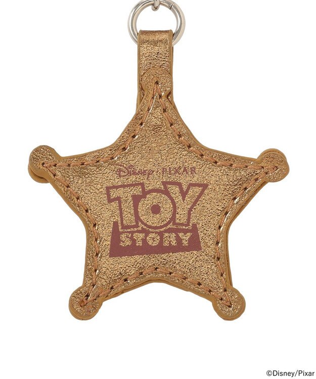 earth music&ecology 【予約】チャーム付キルティングショルダー/TOY STORY ブラウン