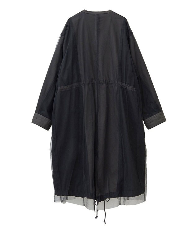 YECCA VECCA 【リバーシブル】2wayミリタリーコート Charcoal Gray