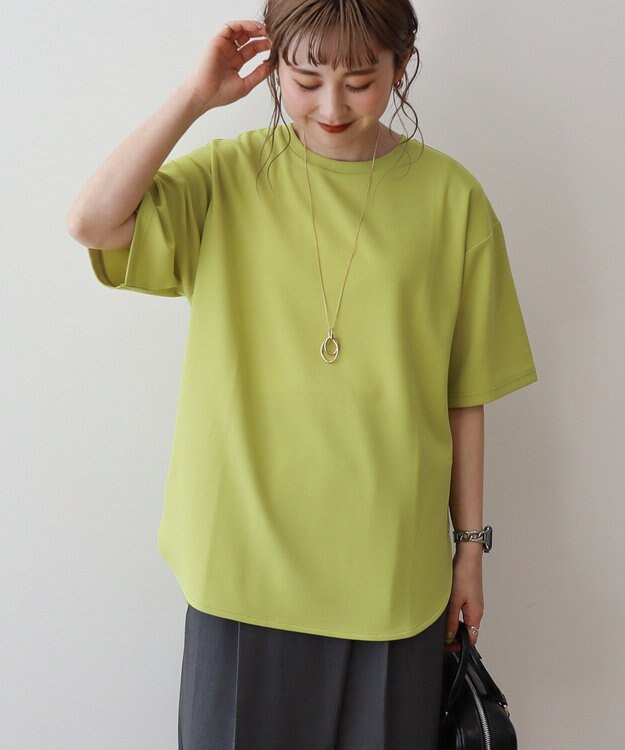 AMERICAN HOLIC ジョーゼットラウンドヘムトップス Pistachio