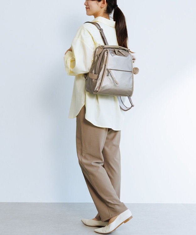ACE BAGS & LUGGAGE Kanana project PJ-18 リュックサック  軽量 20123 カナナ プロジェクト ベージュ