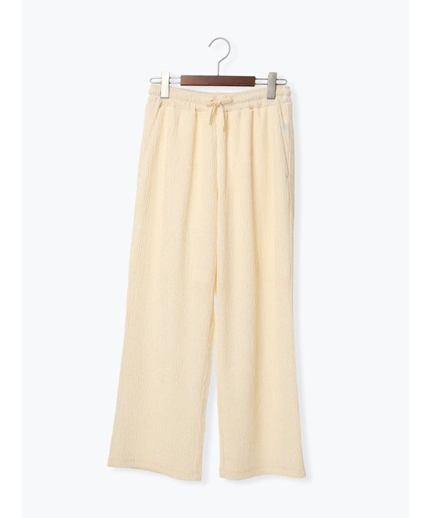 Te chichi カットクレープイージーパンツ《2026 SUMMER LOOK item》 オフホワイト