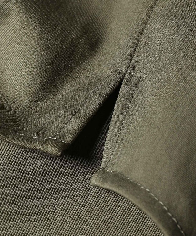 Paul Smith ツイル 半袖ブラウス オリーブ