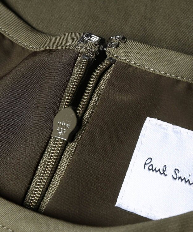 Paul Smith ツイル 半袖ブラウス オリーブ