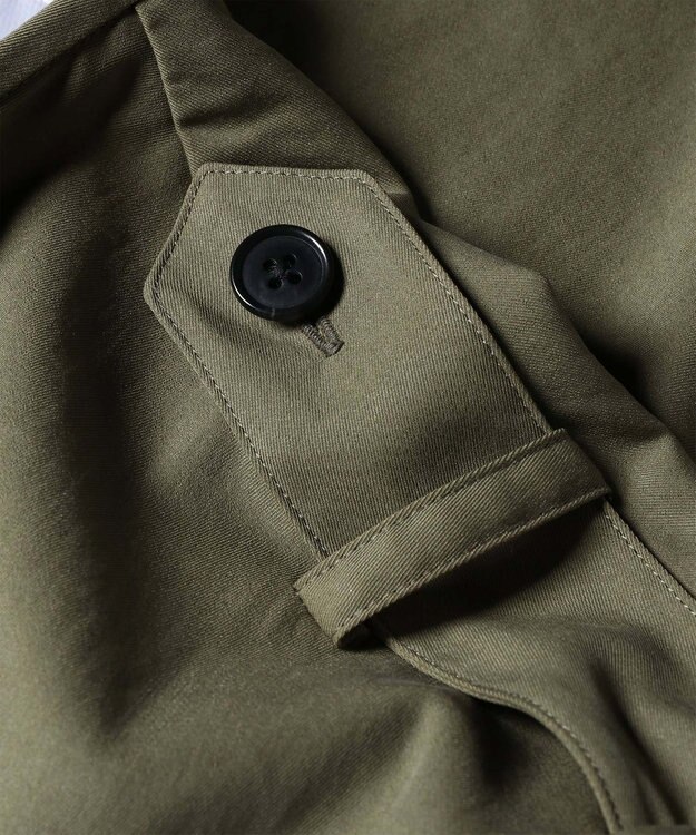 Paul Smith ツイル 半袖ブラウス オリーブ