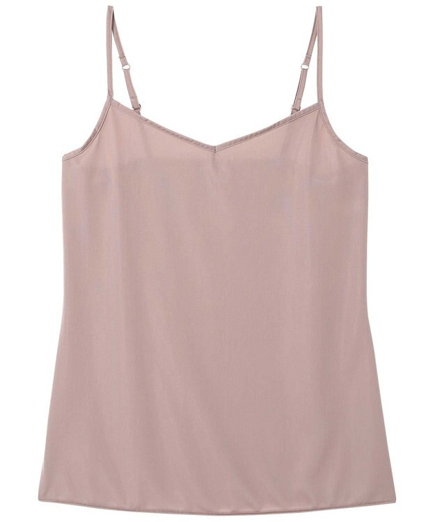 AMPHI キャミソール 吸汗速乾性 アウターにひびきにくい シンプル ランジェリー CFF121 アンフィ／ワコール ブラウン