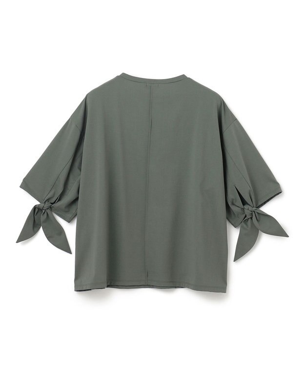 JOSEPH 【洗える】プレーティングジャージー　カットソー Green