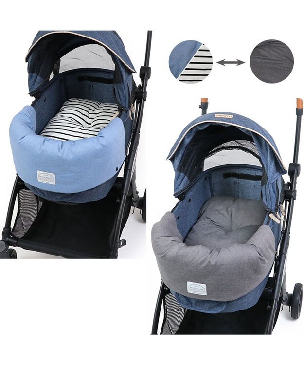 PET PARADISE ペットパラダイス ペットカート クッション 《ボーダー》 ボーダー