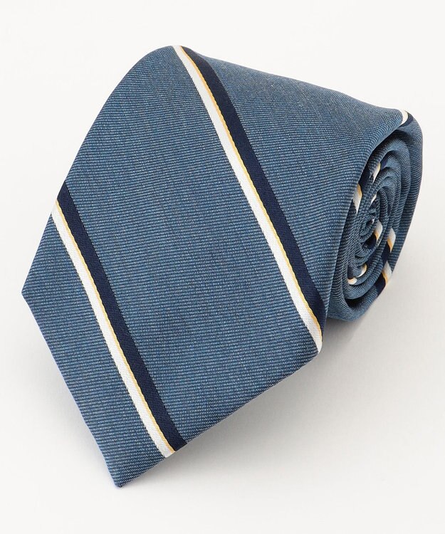 J.PRESS MEN 【STRUCTURE MIX COLLECTION】レジメンタル ネクタイ ネイビー系2