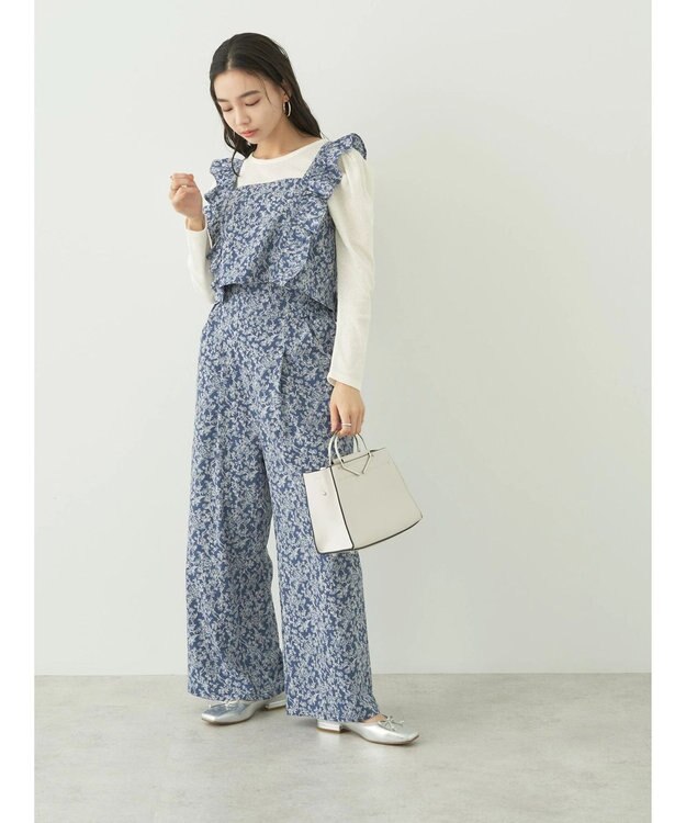 earth music&ecology ＯＲｉｅｎｔａｌＴＲａｆｆｉｃ　バレエパンプス Silver