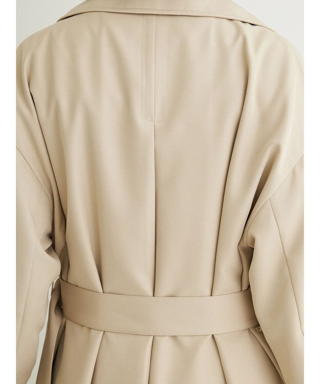 Green Parks ・ＥＬＥＮＣＡＲＥ　ＤＵＥ　コクーンスリーブトレンチコート Beige