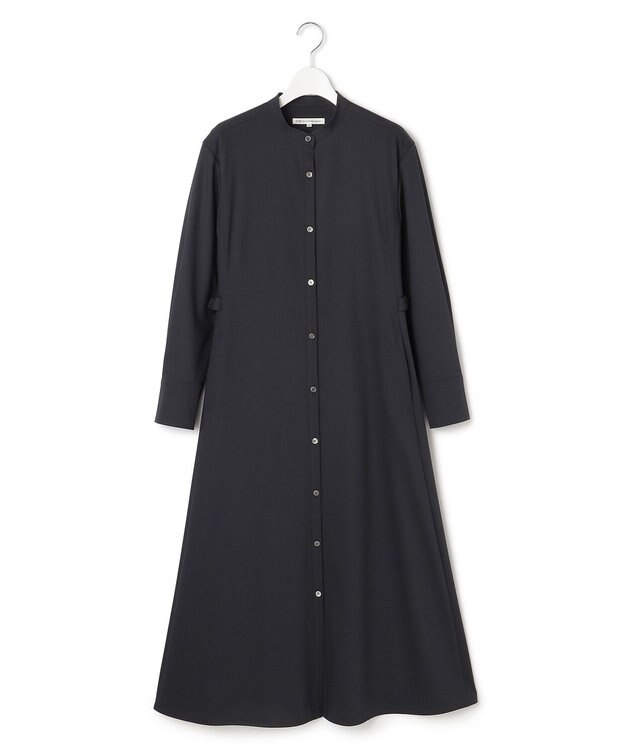 23区 S 【洗える】ライトクロス ワンピース ネイビー系