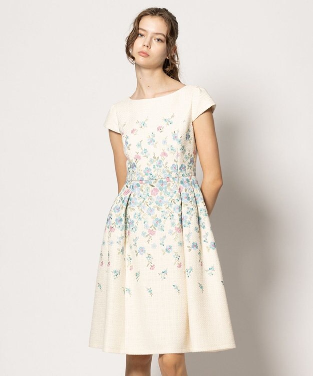 TOCCA 【キャンセル分販売！洗える】MOSS ROSE WORLD ドレス オフ系