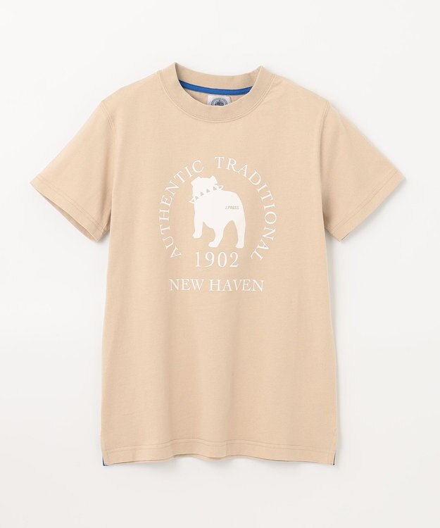 J.PRESS KIDS 【140-170cm】バックブル1902ロゴ Ｔシャツ ベージュ系