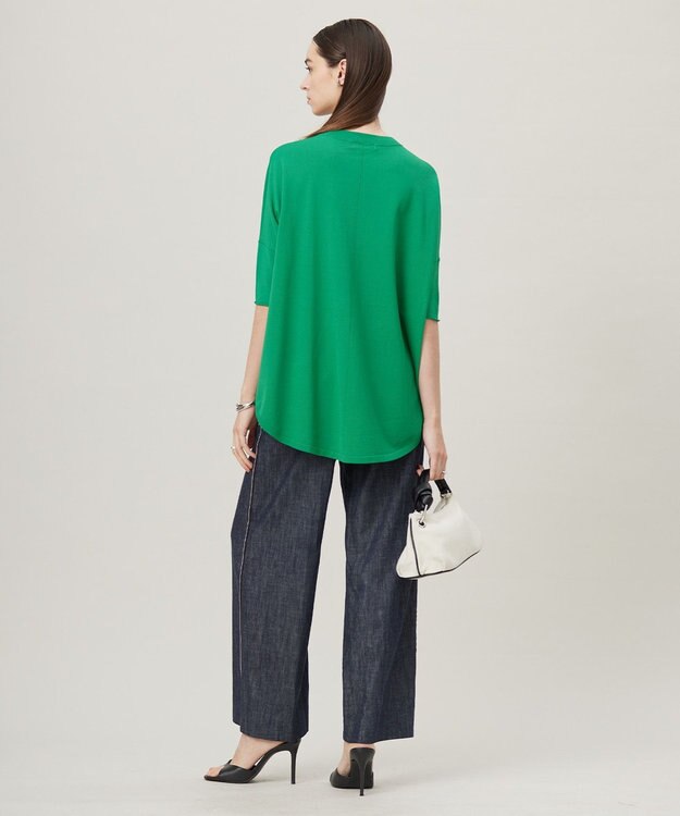 ICB L 【人気のため新色追加・接触冷感・UVカット・洗える】 VIS/NYハイゲージ プルオーバー グリーン系