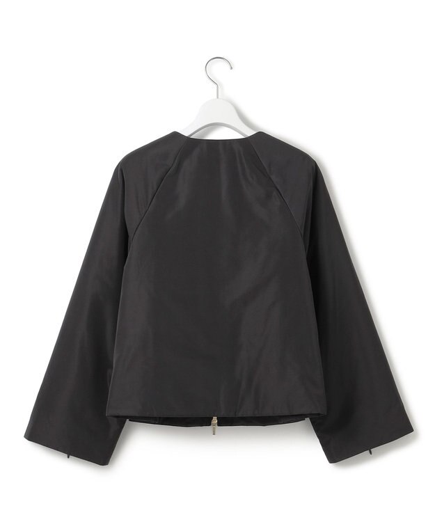 23区 【23区×Oggiコラボ /撥水加工】中綿 パディングタフタ ジャケット ブラック系