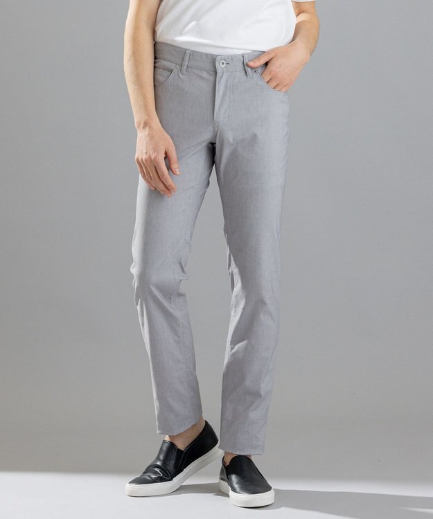 JOSEPH HOMME リネンシャンブレーストレッチ  / STICK 5P ライトグレー系
