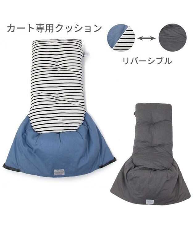 PET PARADISE ペットパラダイス ペットカート クッション 《ボーダー》 ボーダー