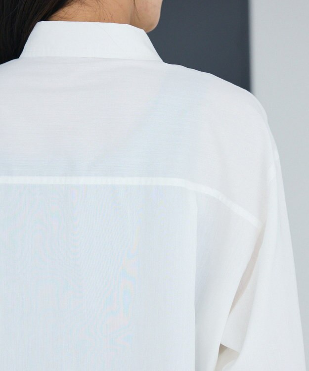 CRAFT STANDARD BOUTIQUE クロップドレングスシャツ White