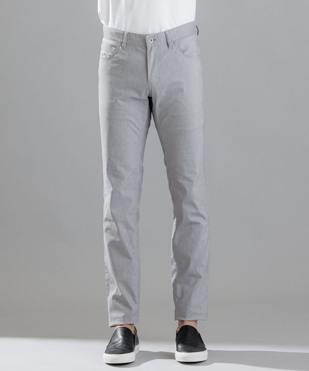 JOSEPH HOMME リネンシャンブレーストレッチ  / STICK 5P ライトグレー系